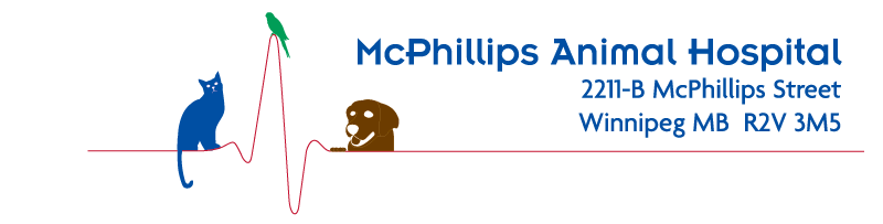 Logo for McPhillips Animal Hospital Winnipeg Manitoba