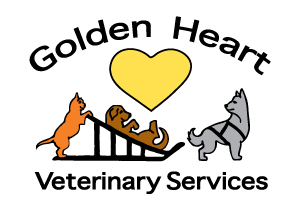 Logo for Golden Heart Veterinary Services in Fairbanks, AK